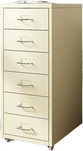 File Cabinet Multi-Layer Tin Cabinet A4 Folder Small Cabinet Classification File Cabinet Filing Cabinet Office Drawer Cabinet (Color : Beige)