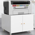 Office Storage Cabinet Printer Stand for Office Supplies and File Storage Filing Cabinet Mobile File Cabinet with Wheels Copier Cabinet Rolling Printer Cart with Storage for Printer Scanner