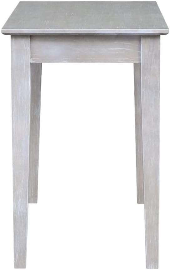 International Concepts Writing Desk Washed Gray Taupe