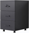 File Cabinet Under Desk Side Cabinets with Lock(E)