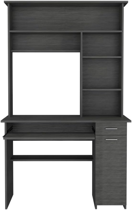 Home Office Desk Computer Desk Acequia Office Smokey Oak