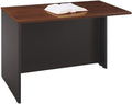 Bush Business Furniture Series C 48W x 24D Bridge/Return in Hansen Cherry