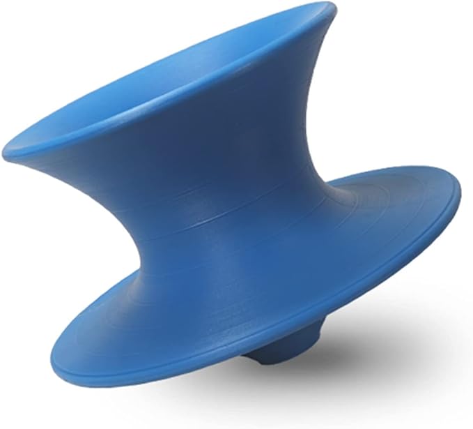 ZIMGOD 360 Swivel Gyro Recliner Rotating Gyro Spun Chair for Sense Training Bedroom Living Room Camping Backyard Relaxing Chaise 11 Colors (Color : Blue)