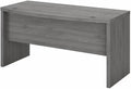 Bush Business Furniture Bow Front Desk with Wire Management | Echo Collection Office Computer Table for Home Office with Quick-to-Assemble Hardware | 60Wx28Lx30H