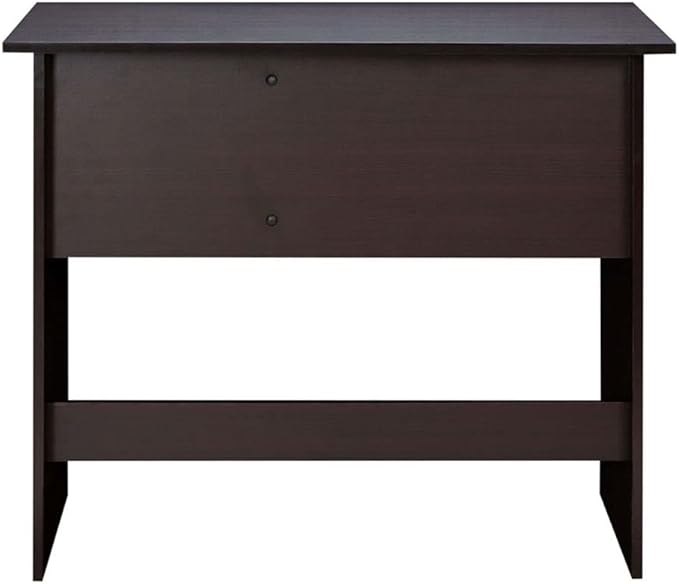 OneSpace Adina 2-Drawer Desk Small Writing Desk with Drawers Espresso