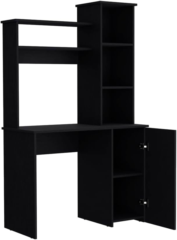 Home Office Desk Computer Desk Dumas Office Black