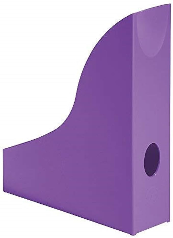 Durable 1701711012 Standing File Basic 6 Pieces Opaque Purple