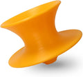 ZIMGOD 360° Swivel Gyro Chair Recliner Rotating Gyro Spun Chair for Sense Training Bedroom Living Room Camping Backyard Relaxing Chaise Chair 11 Colors (Color : Yellow)