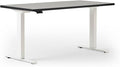 Haworth Perk Standing Desk Height Adjustable Sit-to-Stand Desk with Programmable Controls Spacious Computer Desk for Home Office Essentials Modern Room Decor Charcoal