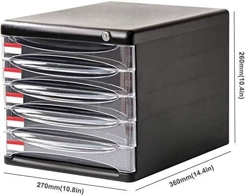File Cabinet File Storage Cabinet Convenient for Classification Lockable Office Manager Data Cabinet
