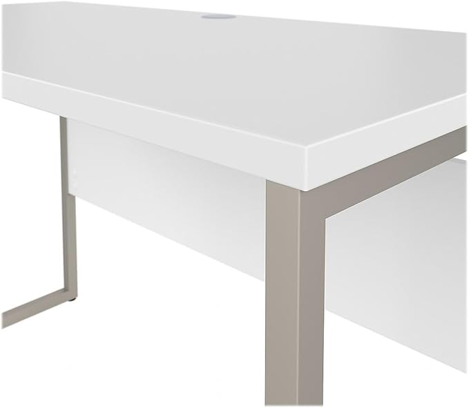 Bush Business Furniture Move 60 Series 72W x 30D Electric Height Adjustable Desk in Platinum Gray with Black Base Ergonomic Sit-Stand Computer Table for Home and Professional Office