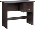 OneSpace Adina 2-Drawer Desk Small Writing Desk with Drawers Espresso