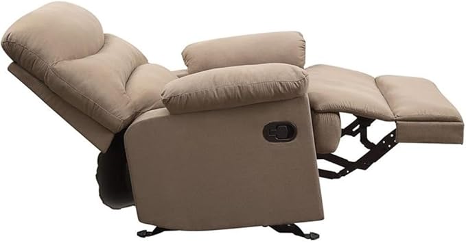 Acme Furniture Arcadia Recliner in Light Brown