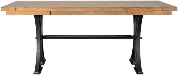 Martin Furniture Toulouse Home Office Writing Desk Wood Brown