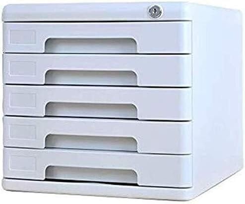 Desktop File Cabinet for Home Office Storage Durable Desktop Storage Dresser for Office Supplies