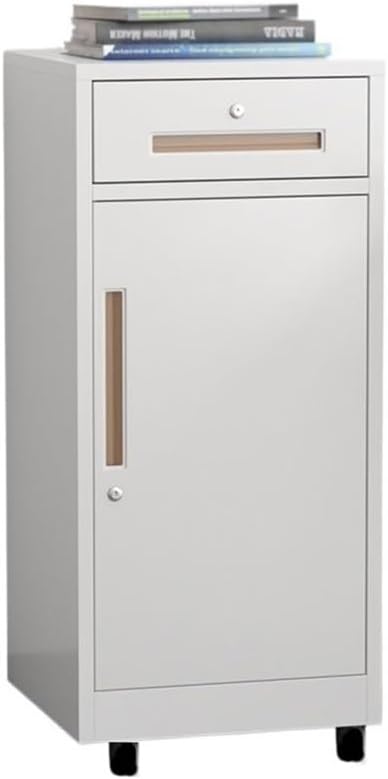 File Cabinets File Filing CabinetSteel Drawer CabinetOffice Multifunctional Storage CabinetUnder Desk with Locking Cabinet File Storage Cabinets(White)