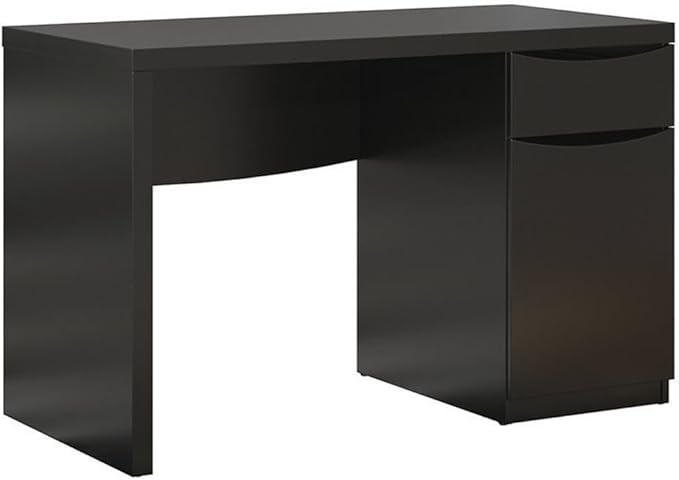 Montrese Computer Desk in Classic Black