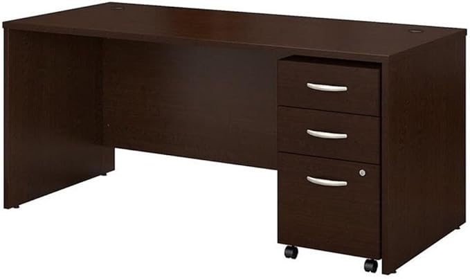 Bush Business Furniture Hustle 2 Drawer Lateral File Cabinet in Platinum Gray Document Storage Chest for Home and Professional Office