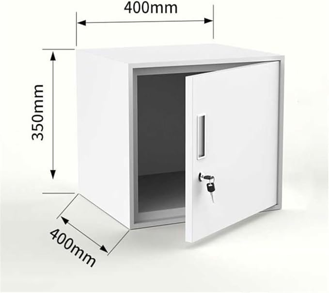 File Cabinet/Printer Stand Small Single-Door Locking File Cabinets Desktop Iron Short Cabinet Office Data Storage Cabinet Password Storage Cabinet Filing Cabinet for Home Office