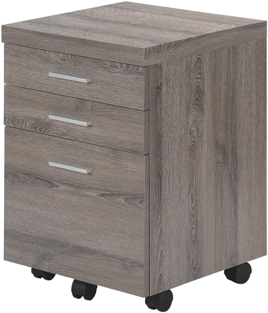 Modern Rolling File Cabinet with Smooth-Gliding Drawers Printer Stand &amp Mobile Office Storage for Home or Professional Workspace