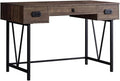 Monarch Specialties Computer Desk Home Office Laptop Storage Drawers 48 L Work Metal Brown