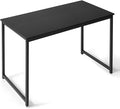Fencer Wire 47 Black Computer Desk Home Office Desk Modern Look Desk Writing Desk for Small Space Simple Desk for Home Use &amp Office PC Table Gaming Desk Space-Saving Workstation Black