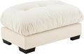 Ottoman for Large Sectional Couches for Living Room Cloud Modern Modular Deep Seat Sofa Set Comfy Couches Velvet Sofá para Sala Bedroom Apartment Beige