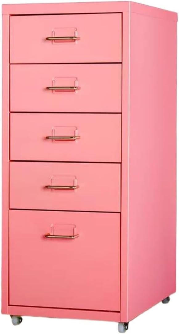 Filing Cabinet Under The Desk File Storage Tin Narrow Cabinet Desk Folder Drawer Cabinet Information File Cabinet (Size : 5-Layer)
