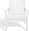 SAFAVIEH Couture Collection Emmalee White/Natural Cord Back Accent Chair