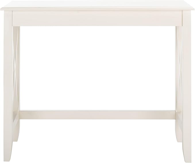 SAFAVIEH Home Collection Kaytee Farmhouse Distressed White Desk