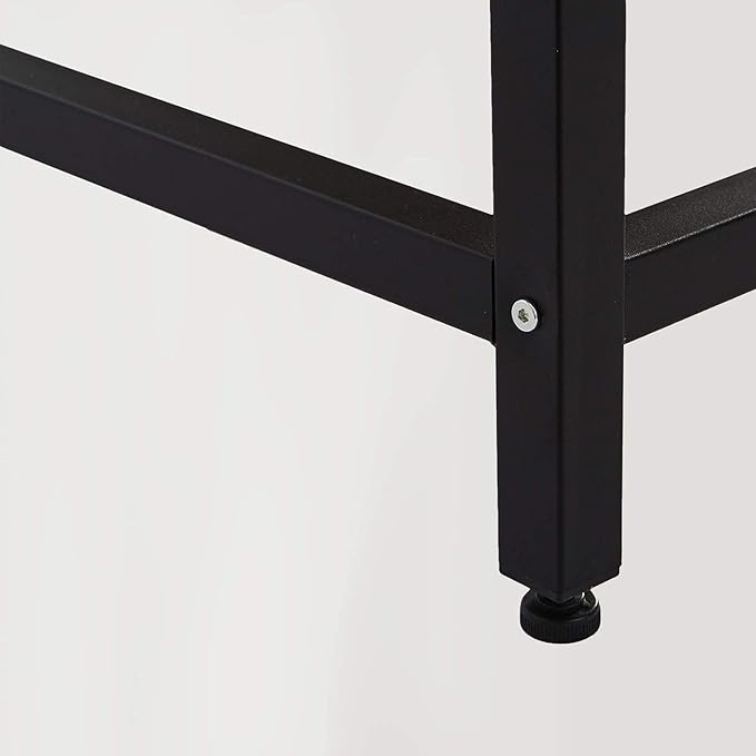 55-inch L Shaped Computer Desk Spaces Saving Gaming Desk Home Office Study Writing Table Workstation for Corner (Natural)