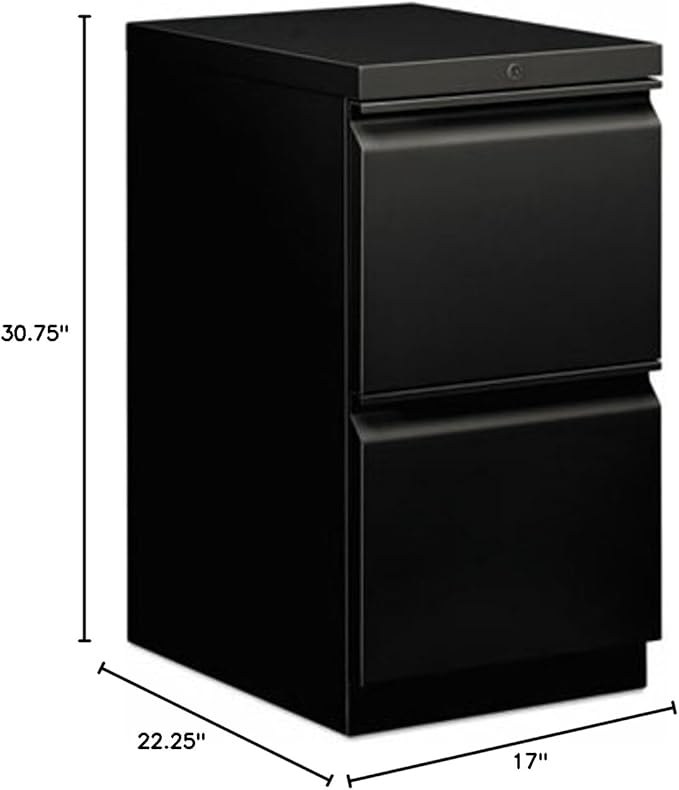 HON Brigade Series Efficiencies 2 Drawer Mobile File Cabinet