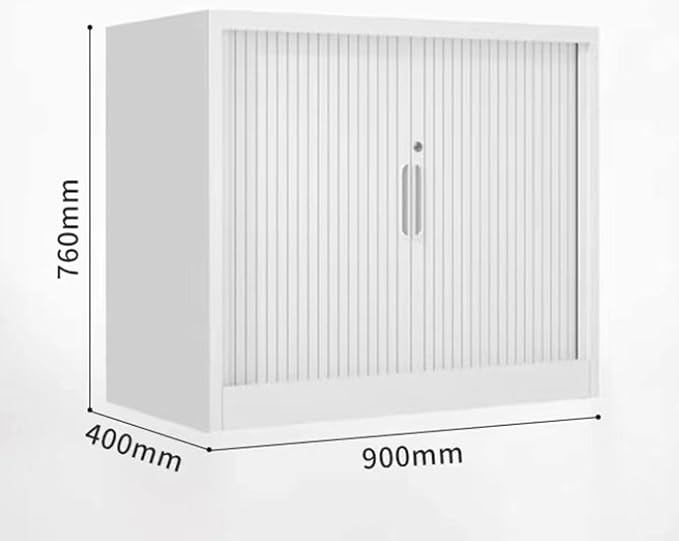 Filing Cabinet Sliding Roll Door Cabinet Tin Cabinet Office Filing Cabinet Filing Cabinet Financial Credentials Data Cabinet Storage Low Cabinet File Storage CabinetsD760 * 900mm1.2mm