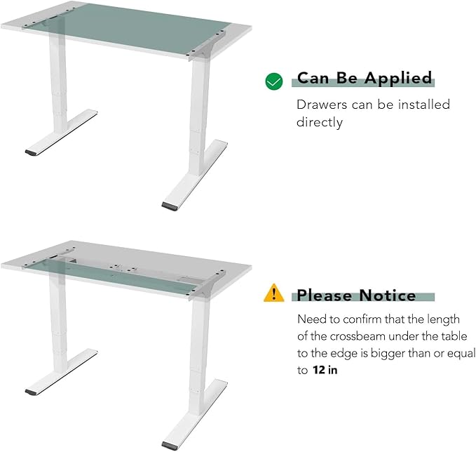 Pull-Out Desk Drawer - Office Storage Organizer Mounts Easily Space-Saving Slide-Out drawer for Under Desk (24.4 in Internal Width)