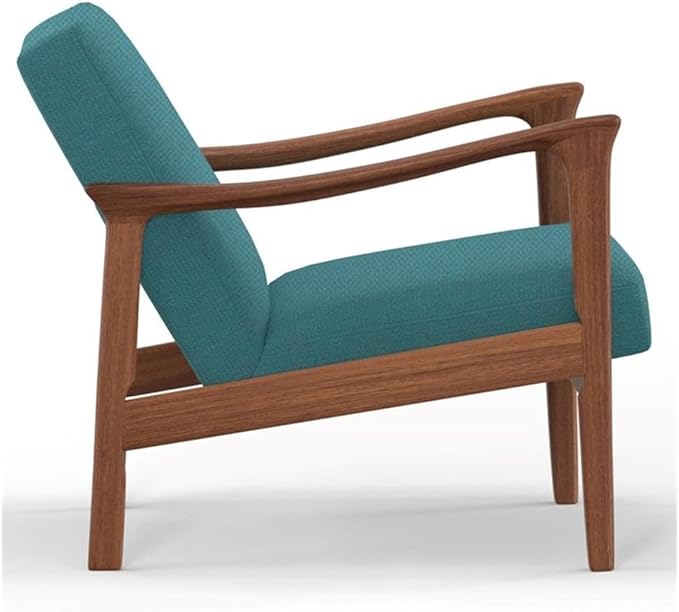 Alpine Furniture Zephyr Lounge Chair in Turquoise