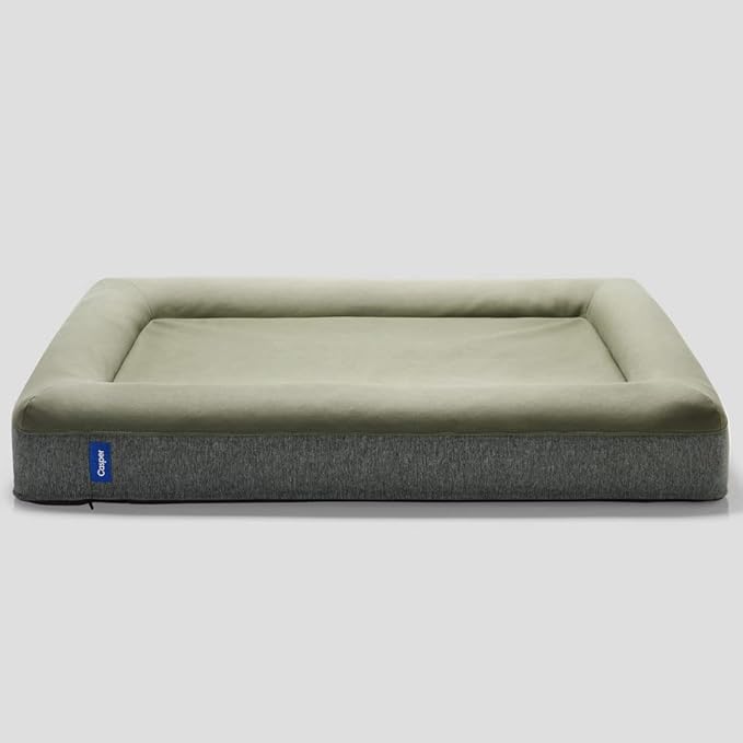 Casper Dog Bed Plush Memory Foam Medium Eucalyptus