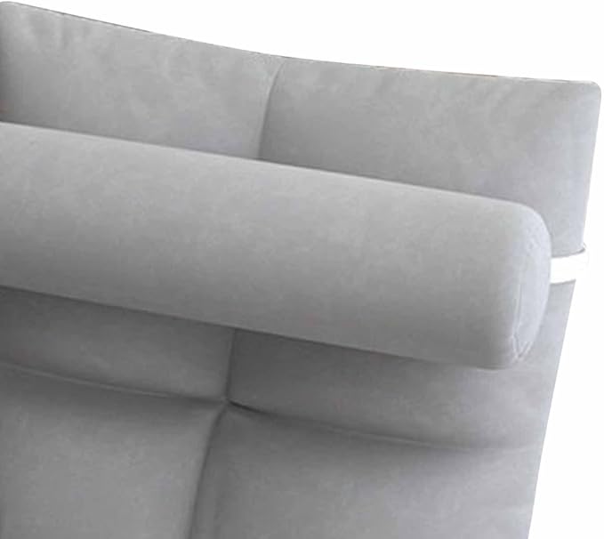 Denash Foldable Floor Lazy Sofa with Lumbar Pillow 5 Adjustable Positions Chaise Lounger Sofa with Back Support Soft Bean Bag Sofa Bed Floor Sofa for Home Living Room Bedroom