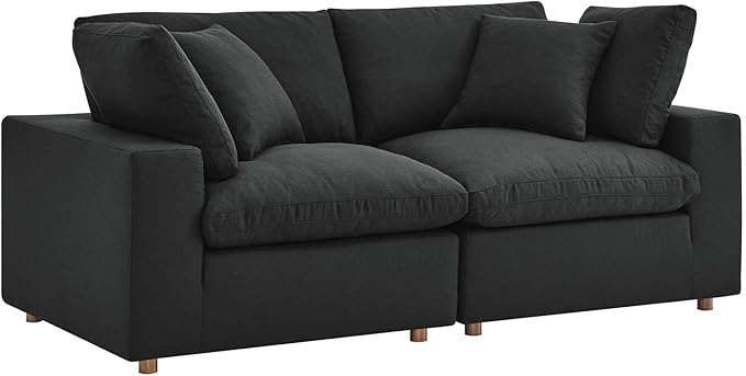 Modway Commix Down-Filled Overstuffed Upholstered Loveseat