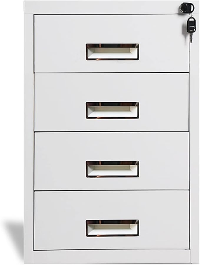 HASMI Filing Cabinet Metal Cabinet File Cabinet Office Data Cabinet Low Cabinet with Lock Tool Cabinet Drawer Small Cabinet Balcony Storage Cabinet Storage Cabinet (Color : 6) yuqing2022