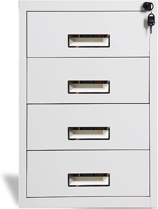 HASMI Filing Cabinet Metal Cabinet File Cabinet Office Data Cabinet Low Cabinet with Lock Tool Cabinet Drawer Small Cabinet Balcony Storage Cabinet Storage Cabinet (Color : 6) yuqing2022