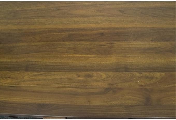 OS Home and Office Model Mid Century One Drawer and Sturdy Legs Desk Brown