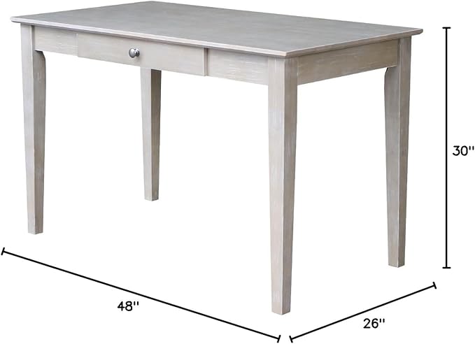 IC INTERNATIONAL CONCEPTS Writing Desk with Drawer
