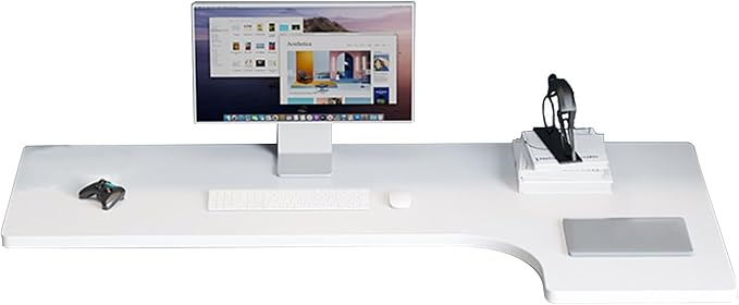 Wall Mounted L-Shape Corner Desk Home Office Corner Table Floating Laptop Desk Fold Down For Study Bedroom Bathroom Or Balcony(70X50X30cm(27.5X19.6X11.8in)white)