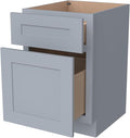 RTA Solid Wood Office File Cabinet with 2 Drawers - Professional Desk File Storage Cabinet for Office Organization - Designed in America American Standard