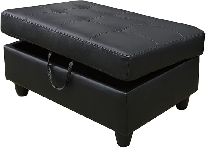 L-Shaped Combination Sofa Set Luxurious Synthetic Leather Living Room Sofa Suitable for Living Rooms Bedrooms Apartments and Offices