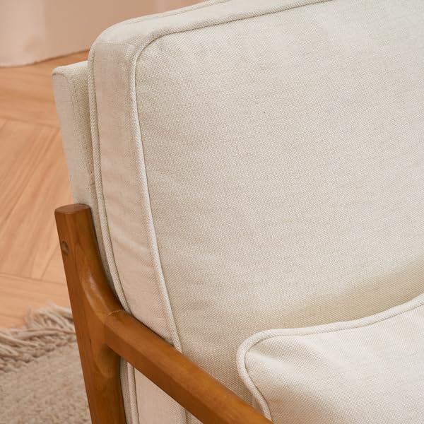 Living Room Chairs Reading Room Waiting RoomOffice Guest Reception Chairs Waiting Room Chairs Modern Lobby Sofa ChairsOffice Guest ChairVisitor Guest (Beige) 65 x 75 x 81cm