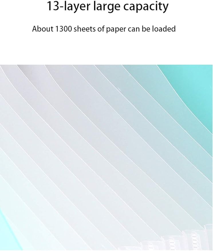 Painting File cabinets Desktop File Filing File Data Storage Office Supplies Compressible Cyan White Bookcase