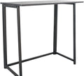 Simple Collapsible Computer DeskFolding Computer Desk for Small Spaces No-Assembly Space-Saving Home Office Desk Laptop Table Writing Desk Compact Study Reading TableBlack
