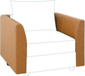 Naomi Home Elizabeth DIY Collection Caramel/Air Leather/Armrest