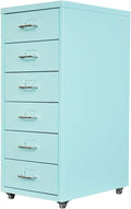 File Cabinet 6 Drawer Cabinet Office Data Cabinet Under Desk Storage Cabinet Side Cabinet (Color : F)
